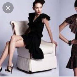 Tara Subkoff for Bebe XS black wrap dress